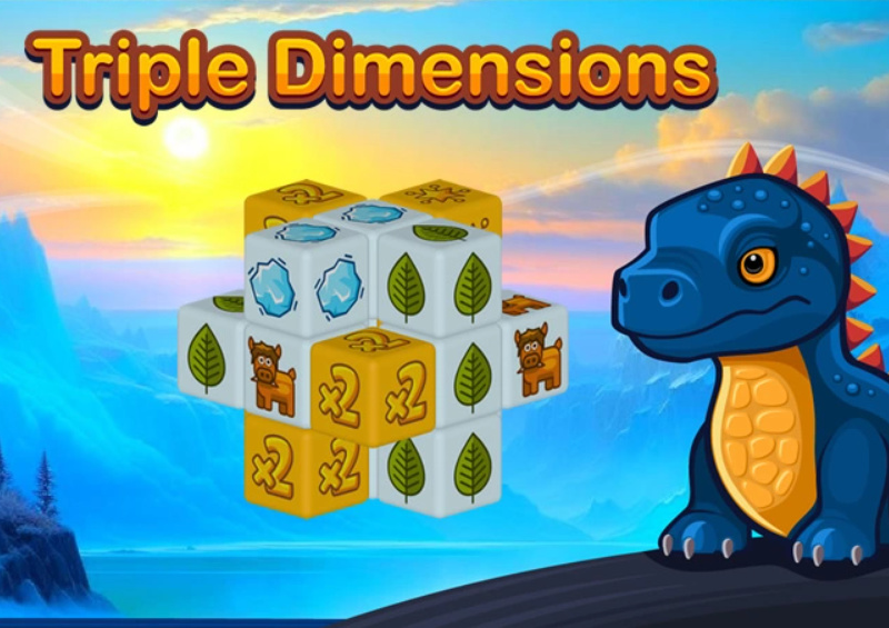 Spill Trippel dimensjoner istid online