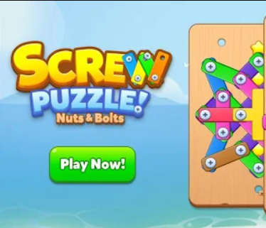 Spill Skrue puslespill  online