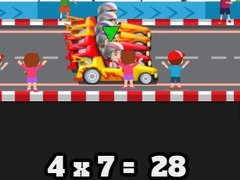 Spill Math Race Four Aritmetikk  online