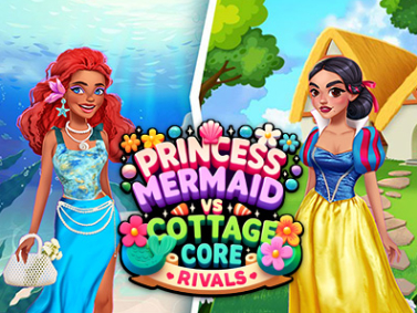 Spill Princess Cottage Core vs Mermaid Core Rivals online