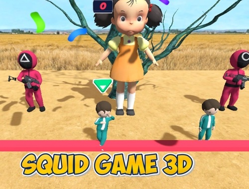 Spill Blekksprut spill 3D online