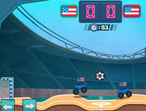 Spill Turbo lastebil fotball online