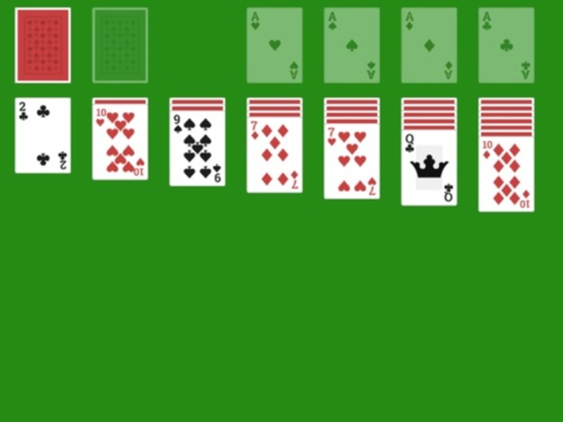 Spill Solitaire strek online