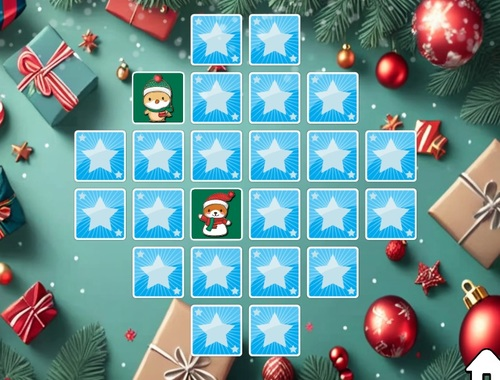 Spill Xmas Memory Match online