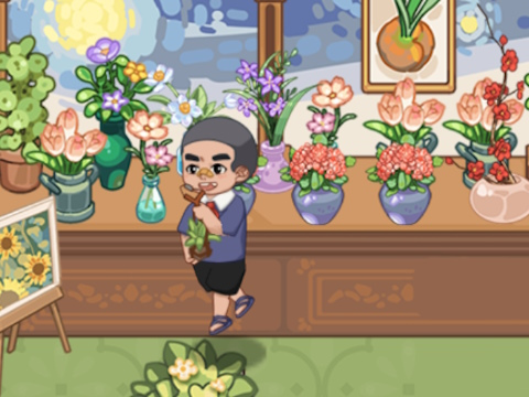 Spill Mart Puzzle Flower Match online