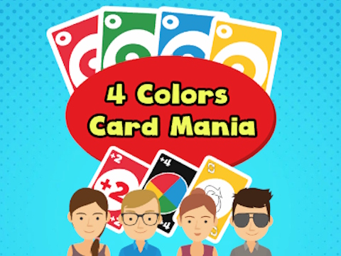 Spill 4 farger Card Mania  online