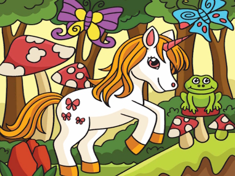 Spill Unicorn Finn forskjellene  online