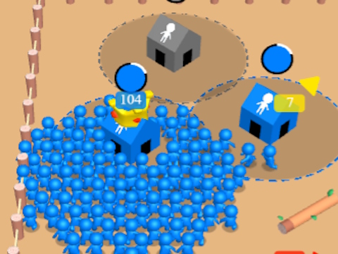 Spill Giant Crowd Io: House Capture online