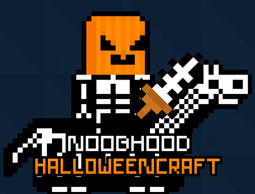 Spill Noobhood Halloweencraft online