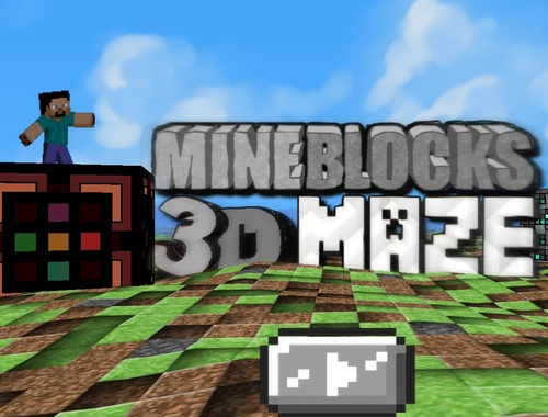 Spill Mineblocks 3D Maze online