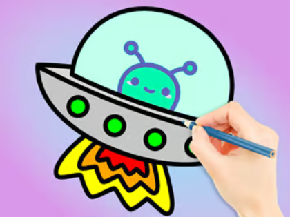 Spill Fargebok: Galaxy Wander  online