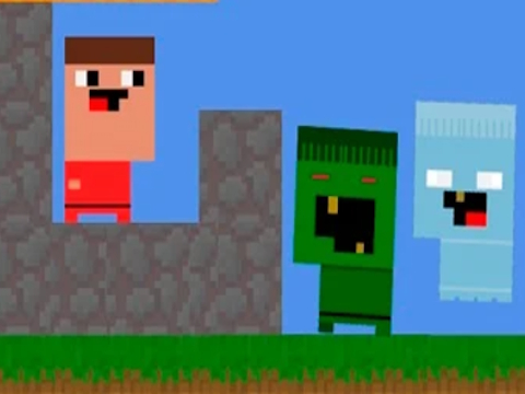 Spill Nubiks bygger et forsvar vs zombier  online