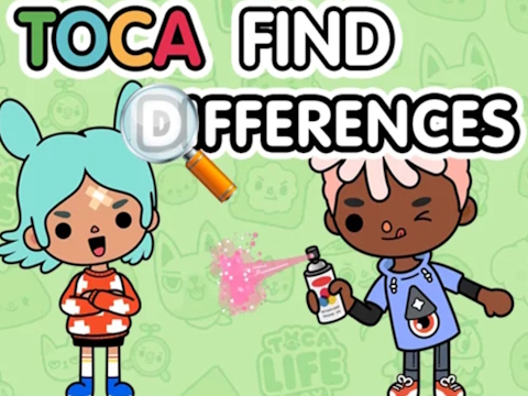 Spill Toca Finn forskjellene  online