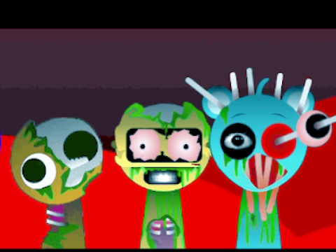 Spill Sprunki Music Scary Beat Box online