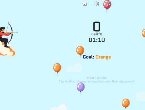 Spill Ballong Archer Challenge  online