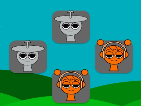 Spill Sprunki Incredibox-minne  online
