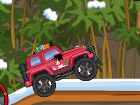 Spill Hill Climb Racing: Christmas Truck Transform online