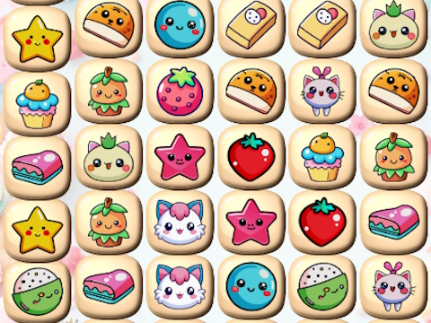 Spill Søt Tile Puzzle  online