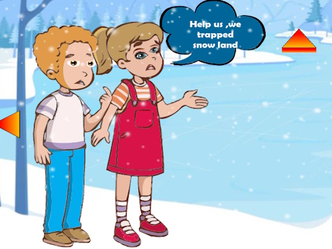 Spill Søsken rømte fra snølandet  online