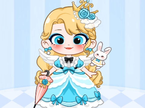 Spill Lille prinsesse kle seg ut online