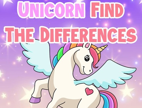 Spill Unicorn Finn forskjellene  online