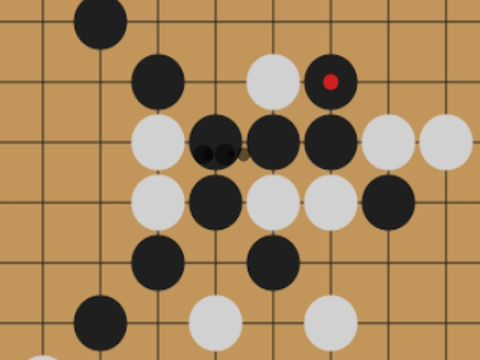Spill Gomoku: fem steiner på rad  online