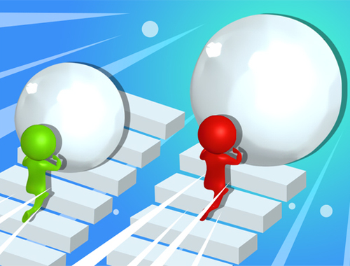 Spill Snow Race 3D Fun Racing online
