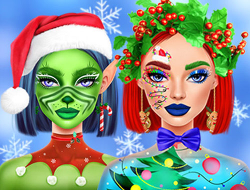 Spill Ellie Christmas Makeup online