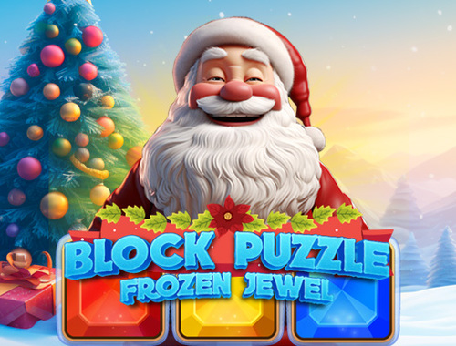 Spill Blokk puslespill frossen juvel online