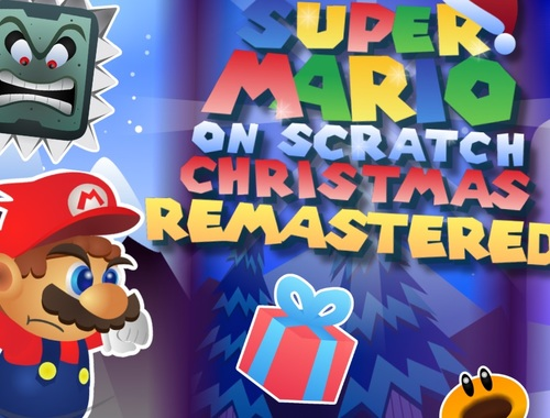Spill Super Mario on Scratch Christmas remasteret  online
