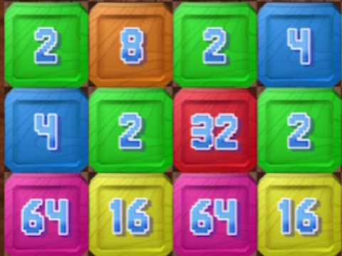Spill 2048: Treblokk  online