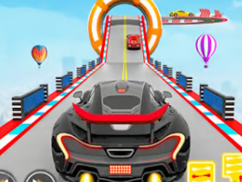 Spill Slå sammen racer - stunts bil online