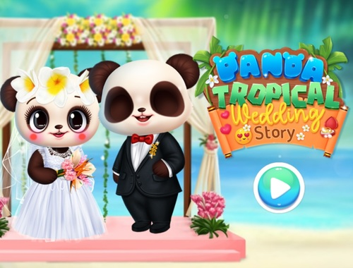 Spill Panda Tropical Bryllupshistorie  online