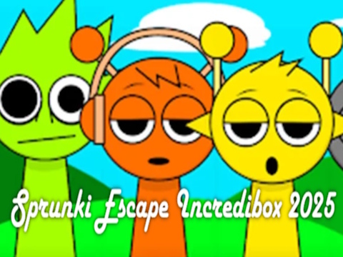 Spill Sprunki Escape Incredibox 2025 online