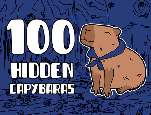 Spill 100 skjulte kapybaraer  online