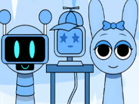 Spill Huggy Mix Sprunki musikkboks  online