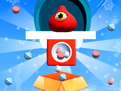 Spill Jul Candy Escape 3D online