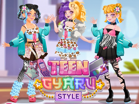Spill Tenårings Gyaru-stil  online