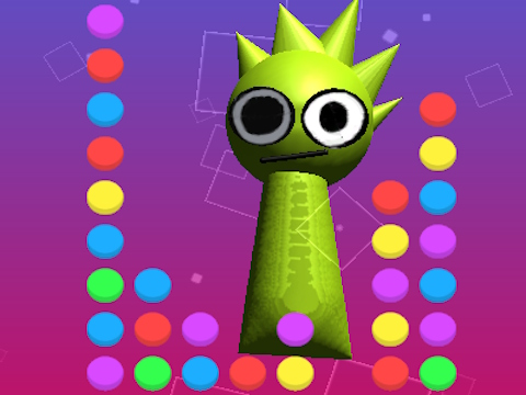 Spill Sprunki Bubble Pop online