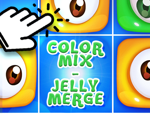 Spill Fargeblanding - Jelly Merge  online