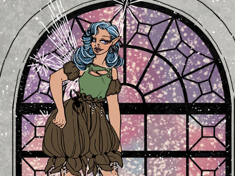 Spill Goth Fairy Holiday Edition online