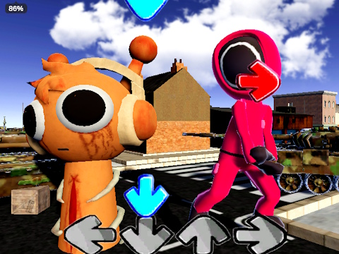 Spill Squid Sprunki dansespill  online