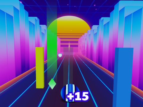 Spill Neon dash online