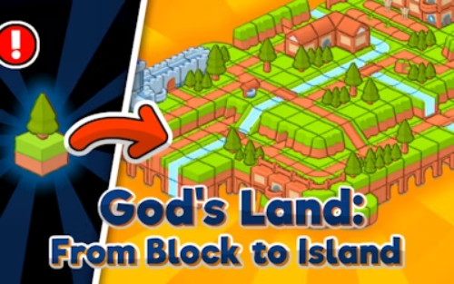 Spill Guds land fra blokk til øy  online