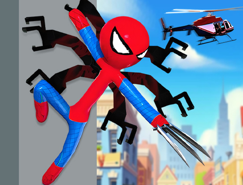 Spill Spiderlox Theme Park Battle online