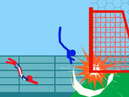 Spill Ragdoll Soccer: 2 spillere  online