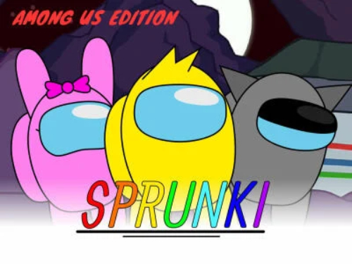 Spill Sprunki blant oss utgave online
