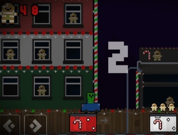 Spill Santa Car Cookie online