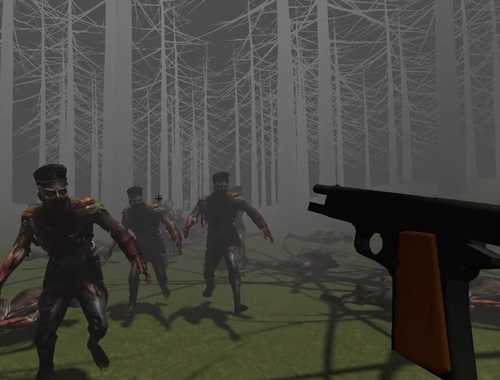 Spill Zombier i en skog  online