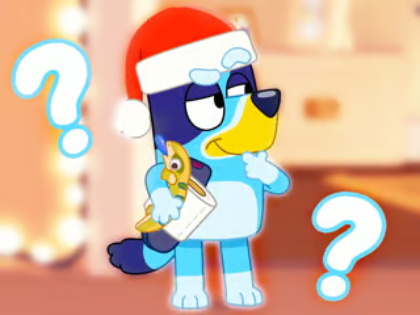 Spill Kids Quiz: Bluey Christmas Fandom online